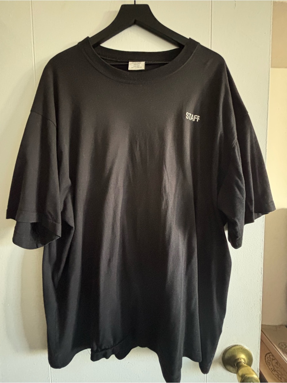 VETEMENTS REFLECTIVE LOGO T-SHIRT